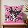 K-Kuromi-I Cute Cushion Cover For Pillow Printing Sofa Decoration Home Car Room Coffee Shop Office Nordic Simplicity