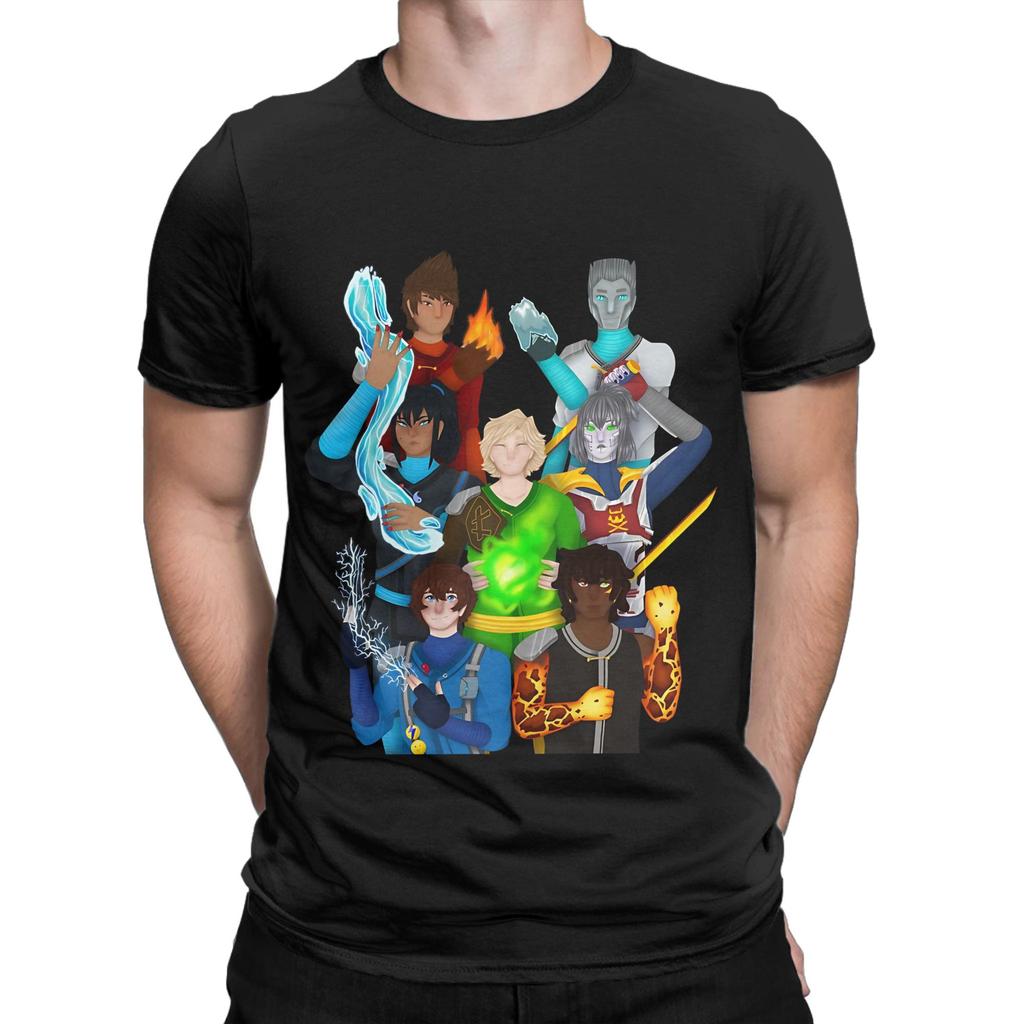 The Ninja Crew Graphic 100 Cotton Tshirt The Dragon Prince Tops Tees For Unisex