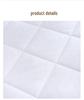 Hotel Summer Washable Pure White Cooling Quilt – Comfortable, Airy Feather Silk Core for Air Conditioning