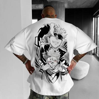 Jujutsu Kaisen Anime Manga Tričko Krátký rukáv Kostýmy Polyester Unisex