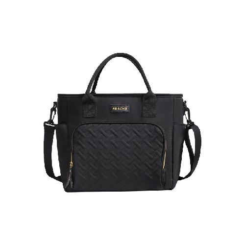 

INS Повседневная однотонная сумка для подгузников большой вместимости, премиум, стильная термосумка для мамы, модная многофункциональная сумка для путешествий с ребенком