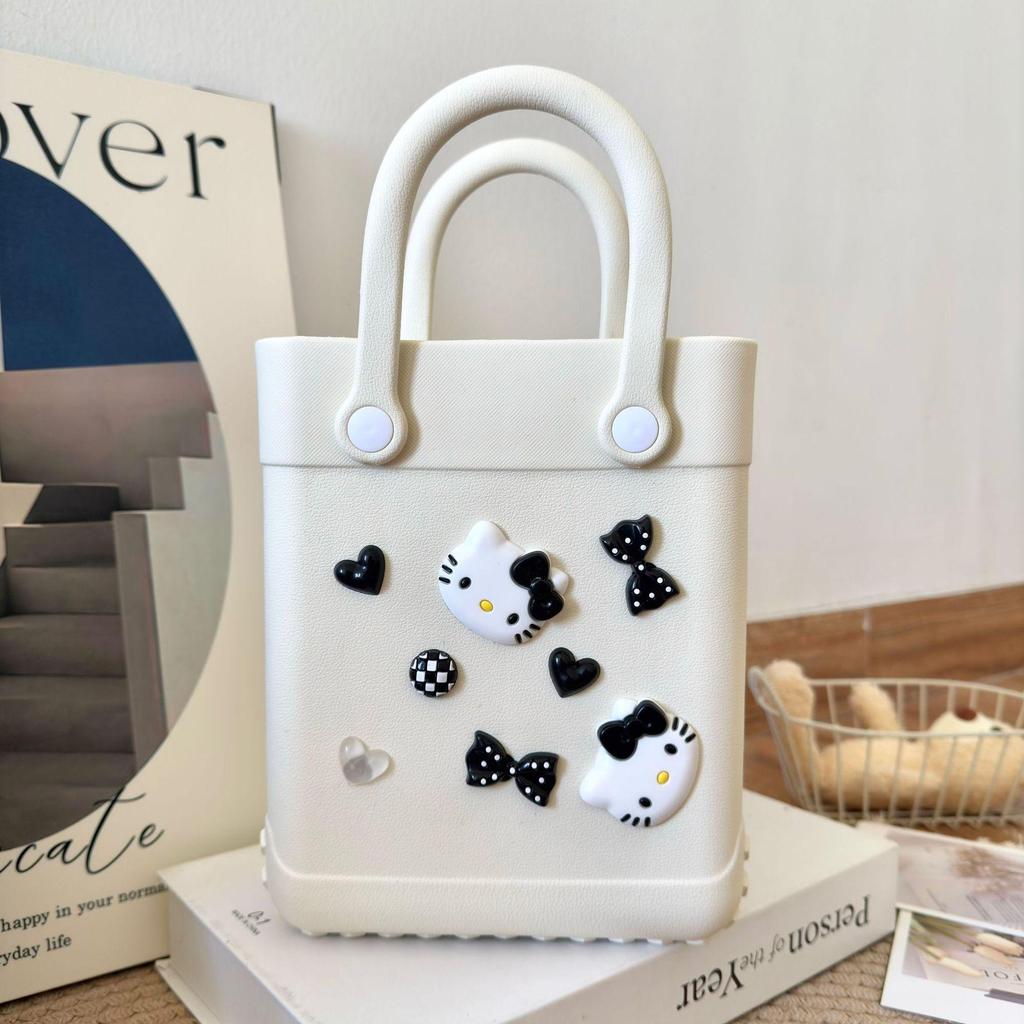 EVA Cartoon Waterproof Hole Bag: Summer DIY Mini Handbag