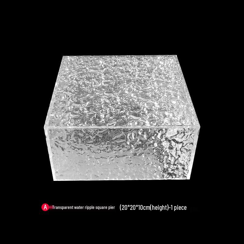 Acrylic Ripple Dessert Display Stand for Weddings and Buffets