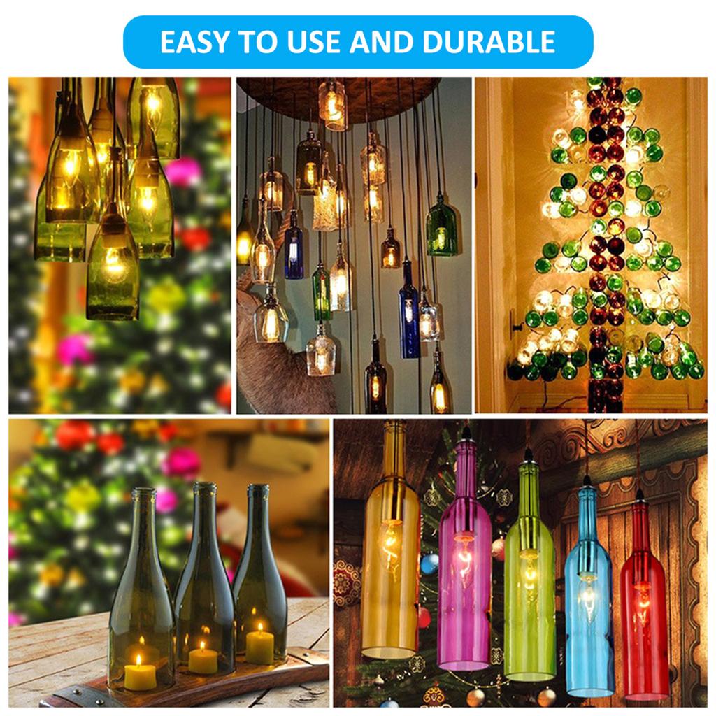 Glasflaschenschneider-Set Edelstahl Glasschneider Verstellbare Weinflaschenschneider Werkzeuge Professionelle Gläserflaschen Schneiden