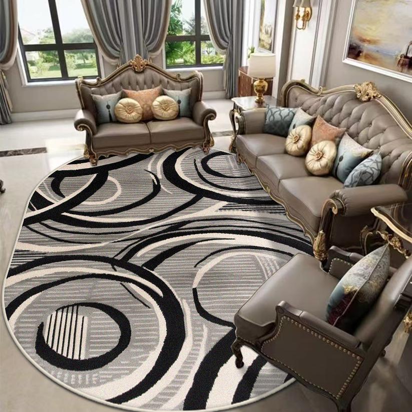Geometric Luxury Carpet Living Room Decoration Home Customizable Bedroom Carpets Washable Floor Mats Large Area Rug Bedside