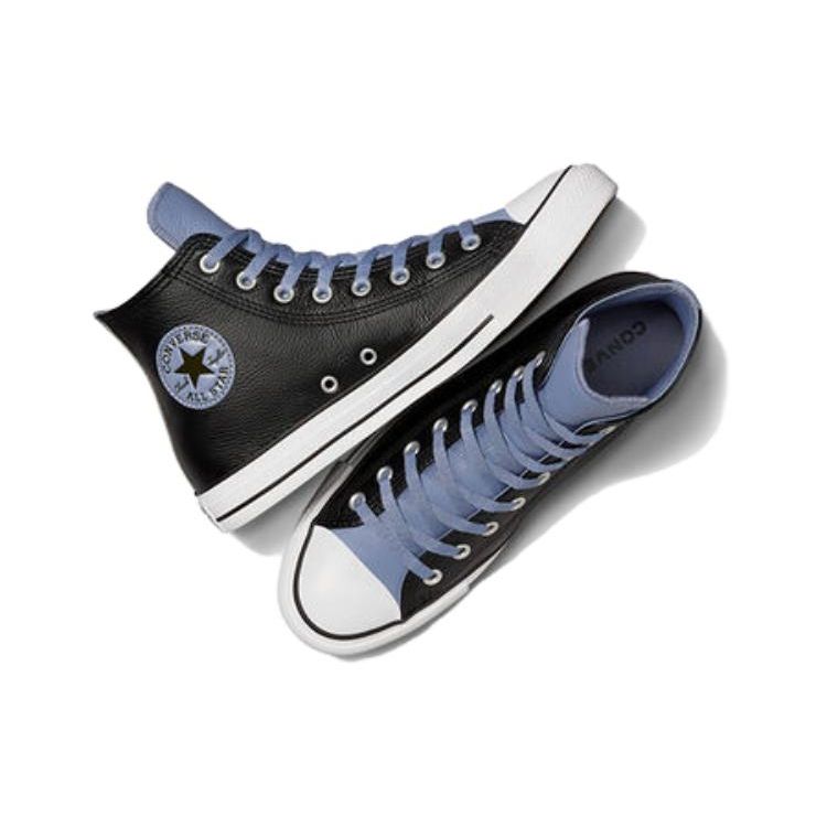 Converse Chuck Taylor All Star Kožené Vysoké Černé Thunder Daze Modré Unisex Tenisky A06570C
