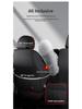 Four-Season Universal Car Seat Cushion - Nappa Leather & Ice Silk, Breathable and Stylish.