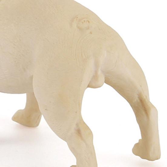 Bulldog Statue Hand Fashion Painted Vivid Party Home Details PVC Bulldog Decoration Puppy Standing Figurine Statue