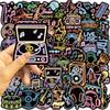 50-100PCS Cartoon Music Symbol Graffiti Stickers Decorative Guitar Notebook Luggage DIY Waterproof