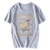 Anatomy of A Goose Funny Duck Graphic Gaming Gamer Vintage Black T Shirt Harajuku Gothic Women Tshirt Ullzang Streetwear Top