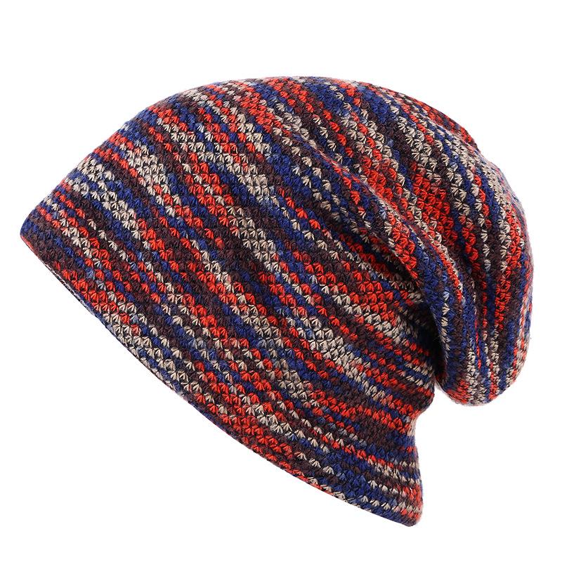 

Унисекс Вязаная шапка с цветными блоками и флисовой подкладкой для защиты ушей - Теплая и модная шапка-бини с отворотом для женщин M (56-58cm) хаки