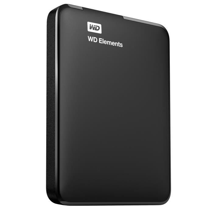 Wd - disque dur externe - wd elements™ - 3to - usb 3.0 (wdbu6y0030bbk-wesn)