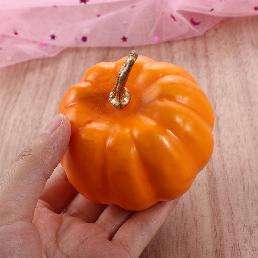 Family Bar Simulation Pumpkin Model Artificial Pumpkin Fall Harvest Decor Halloween Decoration