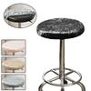 Slipcover Round Stool Covers with Elastic Bands Chair Cover Chair Seat Cover  for Bar Swivel Chair