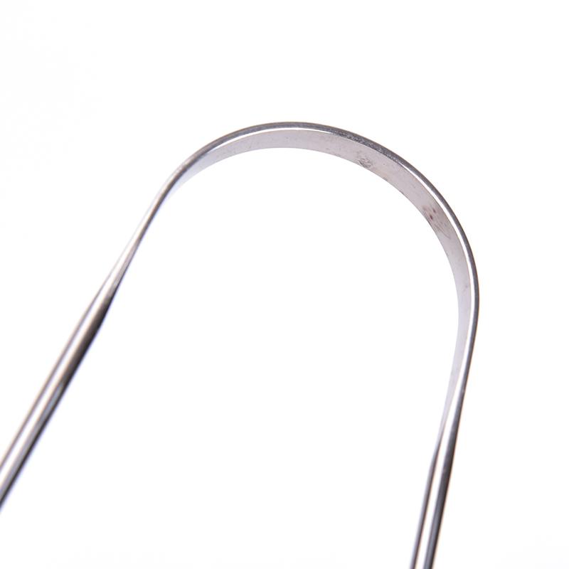 Stainless Steel Tongue Tounge Cleaner Scraper Dental Care Oral Hygiene Mouth