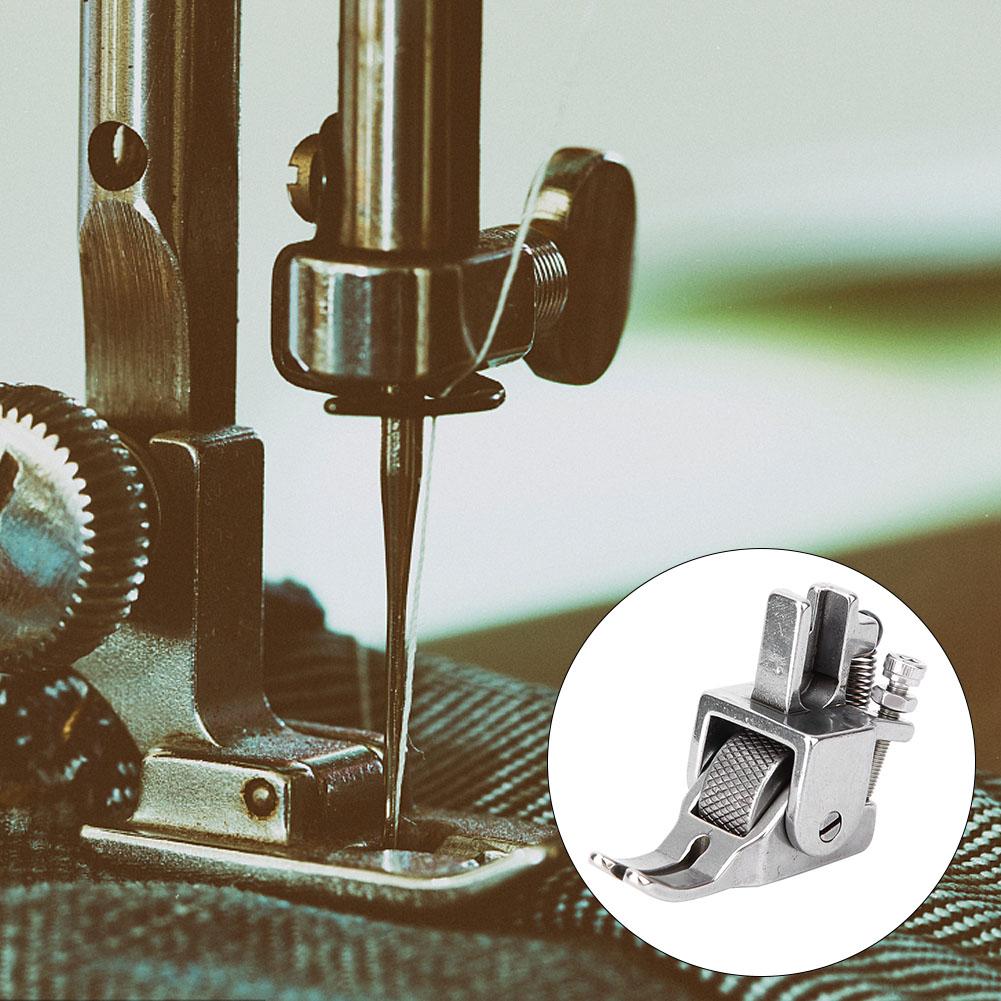 Adjustable Thick Material Twisted Wheel Presser Foot Flat Sewing Machine Accessories