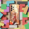 Cute Fox Cartoon Phone Case For Samsung S22,S21,S20,S10,S9,S25,S24,S23,Ultra,FE,Plus,Lite,Soft Silicone Black