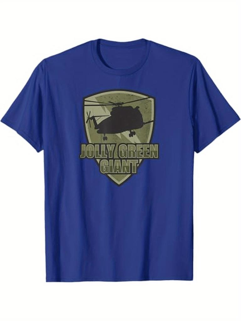 HH-3E Jolly Green Giant Vietnam T-Shirt 100% Cotton O-Neck Short Sleeve Summer Casual Mens T-shirt Streetwear