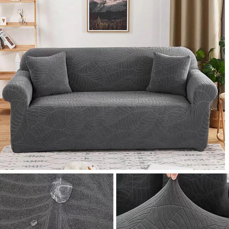 Thick Jacquard Sofa Cover for Living Room 1/2/3/4 Seater Elastic Sofa Cover L-shaped Corner Sofa Cover