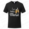 Beers for The Groom Squad T-shirt French Evg Team Future Groom Best Man Tshirt Boyfriend Bachelor Party Tees Wedding Clothing