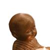 Portacandele Statuetta Piccolo Monaco Vintage Squisito Decorativo Statua di Buddha Portacandele per Casa Scrivania Ufficio