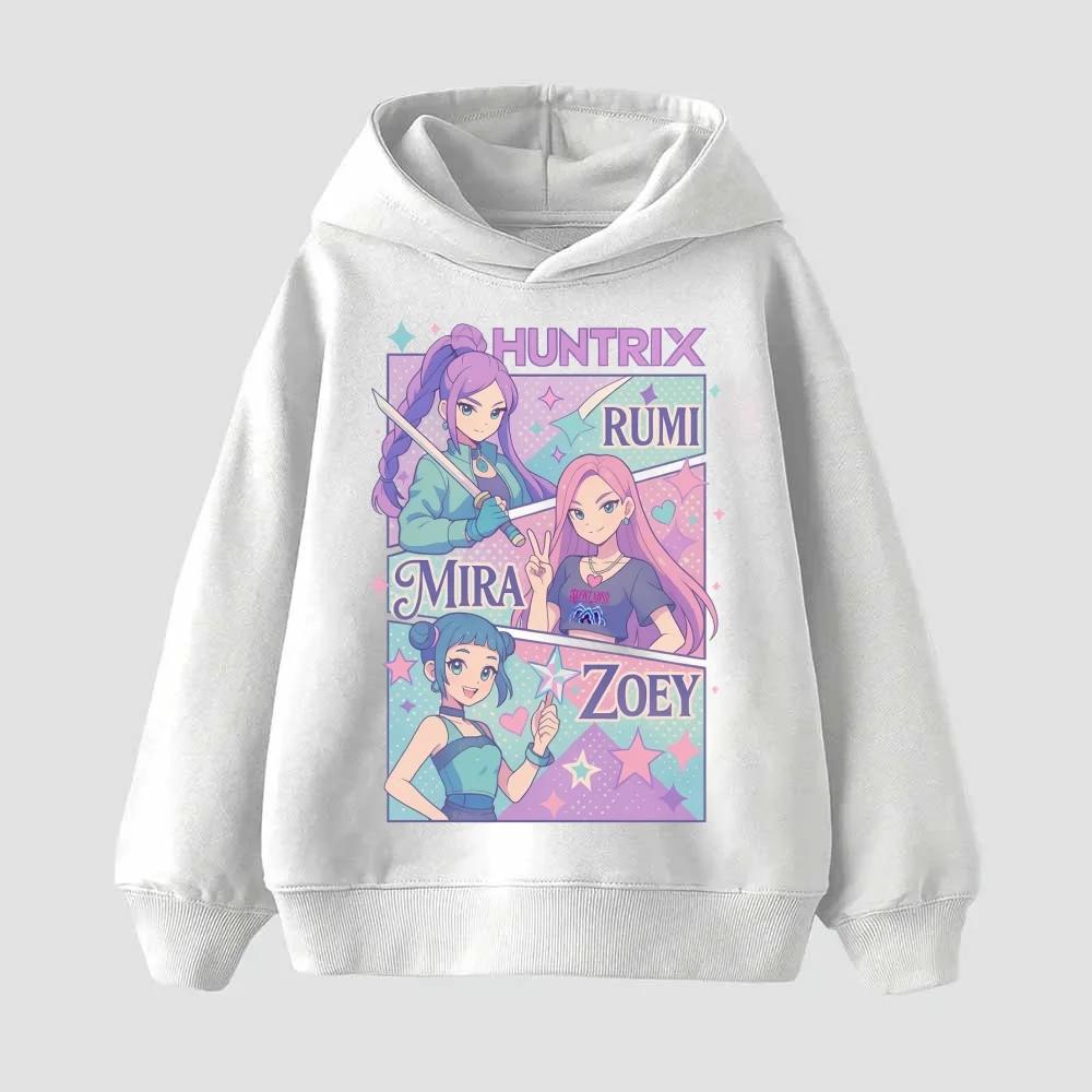 KPop Chasseurs de Démons Sweat à Capuche Vêtements Bébé Fille Garçon Mode Décontracté Sweat-shirts à Capuche K-Pop Chasseurs de Démons Pull Tenues Enfants Cadeau