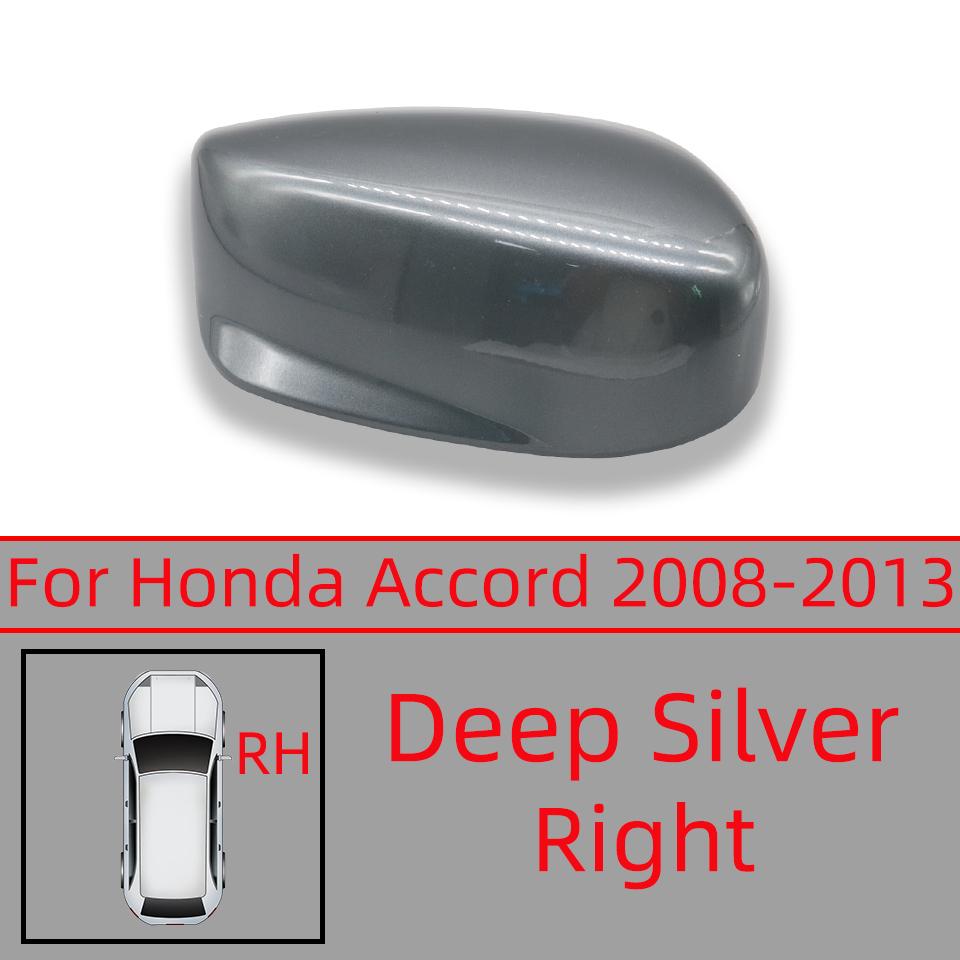 Car Accessories For Honda Accord CP 2008-2013 Rearview Mirror Cover Cap OutSide Door Wing Mirror Housing Shell Lid Painted