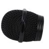 Microphone Ball Head Mesh Grill Stainless Steel Mic Mesh Cover Replacement Black