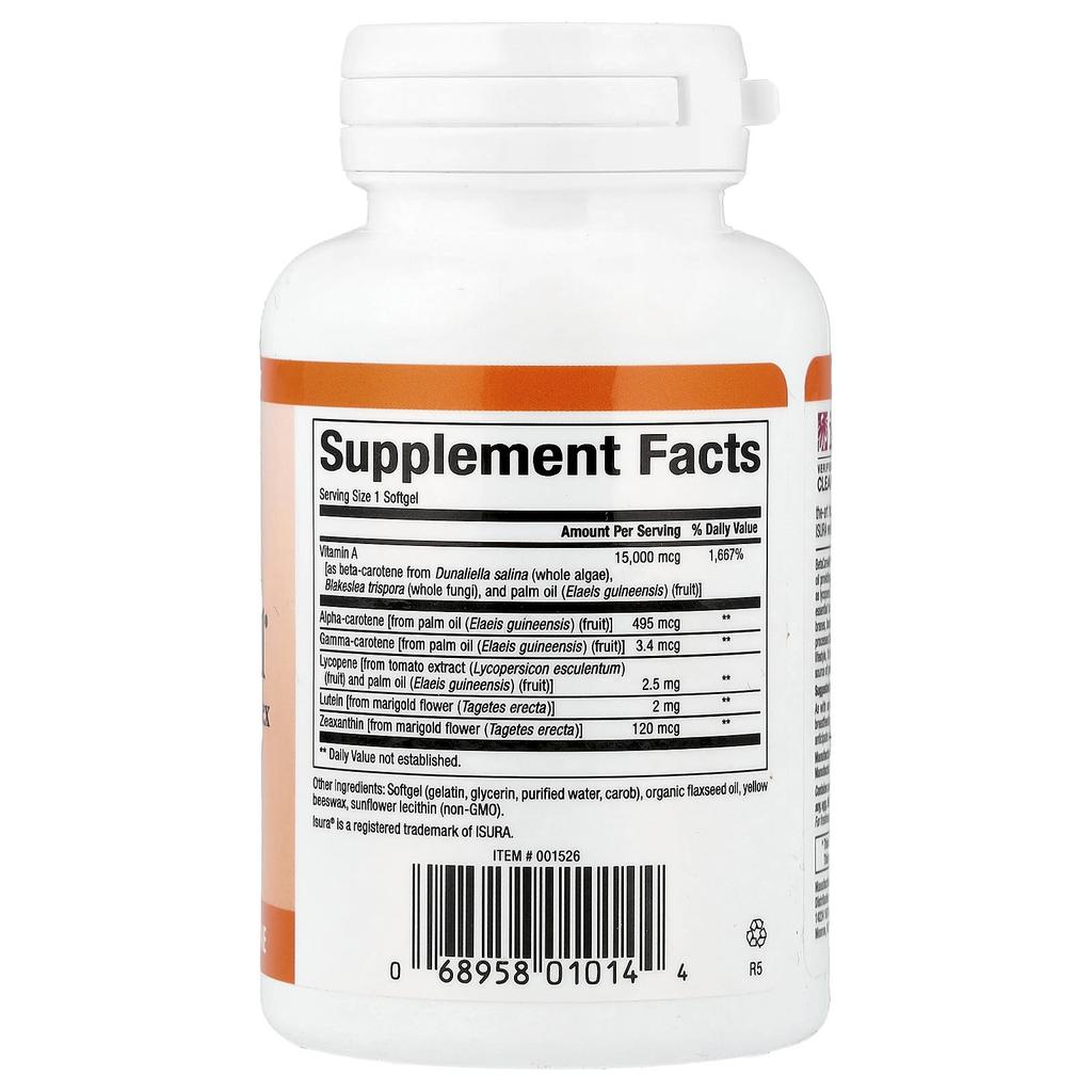 Betacareall, 15,000Mcg, 90 Softgels