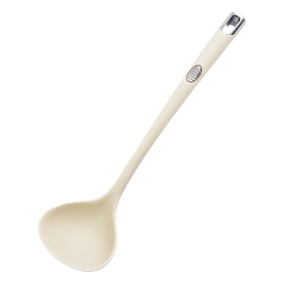 4Pcs Silicone Spatula Set Long Handle Non Stick Spatula Slotted Spoon Turner Ladle High Heat Resistant Kitchen Utensils for Omelettes