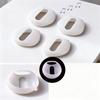 2 Pairs of Silicone Earbuds for Wireless Ideal for Sports and Everyday White (4 Pieces) Anti-Fall Earphones, Use, Ambidextrous, Rechargeable,
