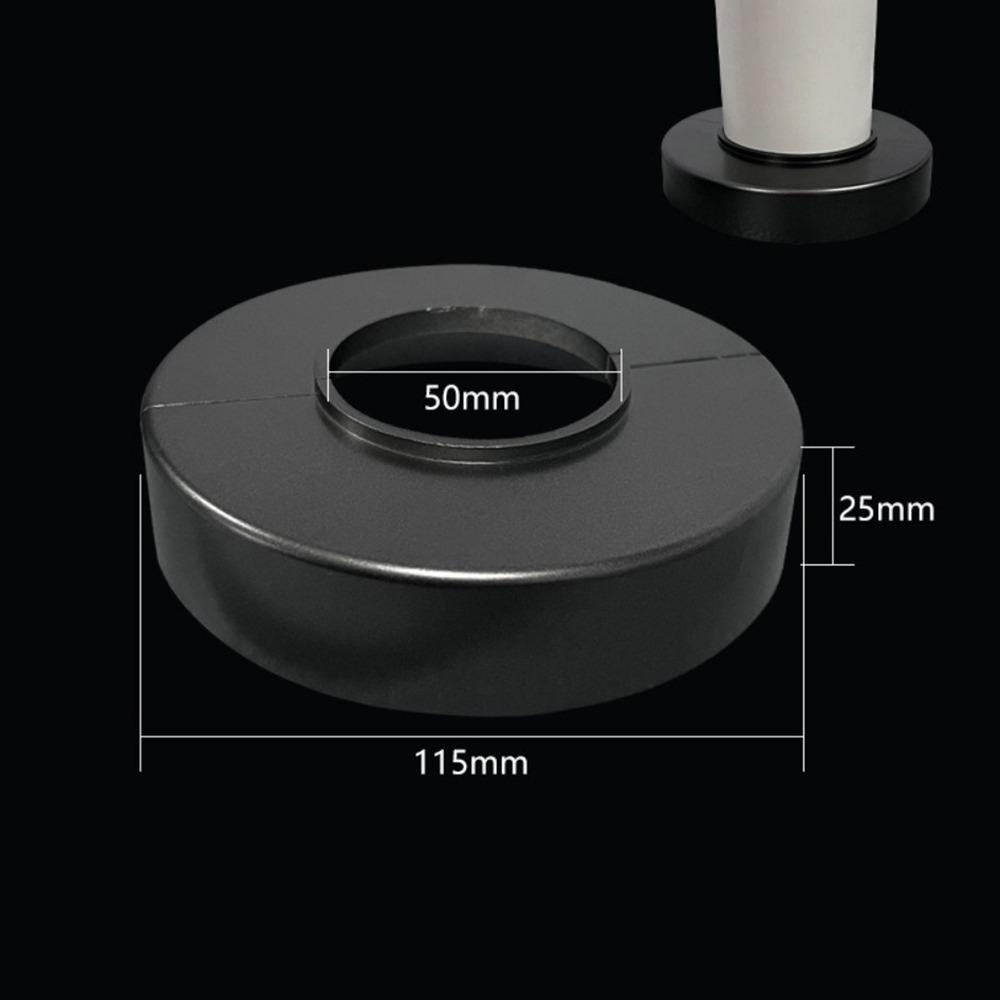 Plating Faucet Decorative Cover ABS Tube Accessories Useful Flange Cover  Kitchen