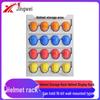 Safety Helmet Storage and Display Rack