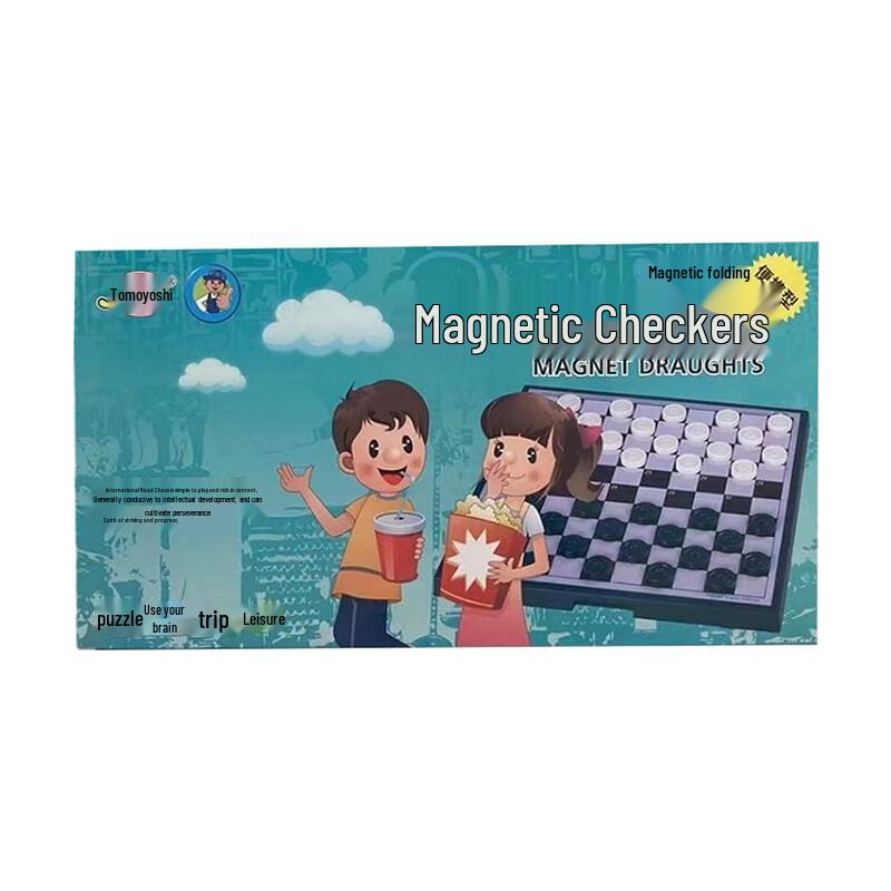 Magnetic International Checkers (100 Squares)