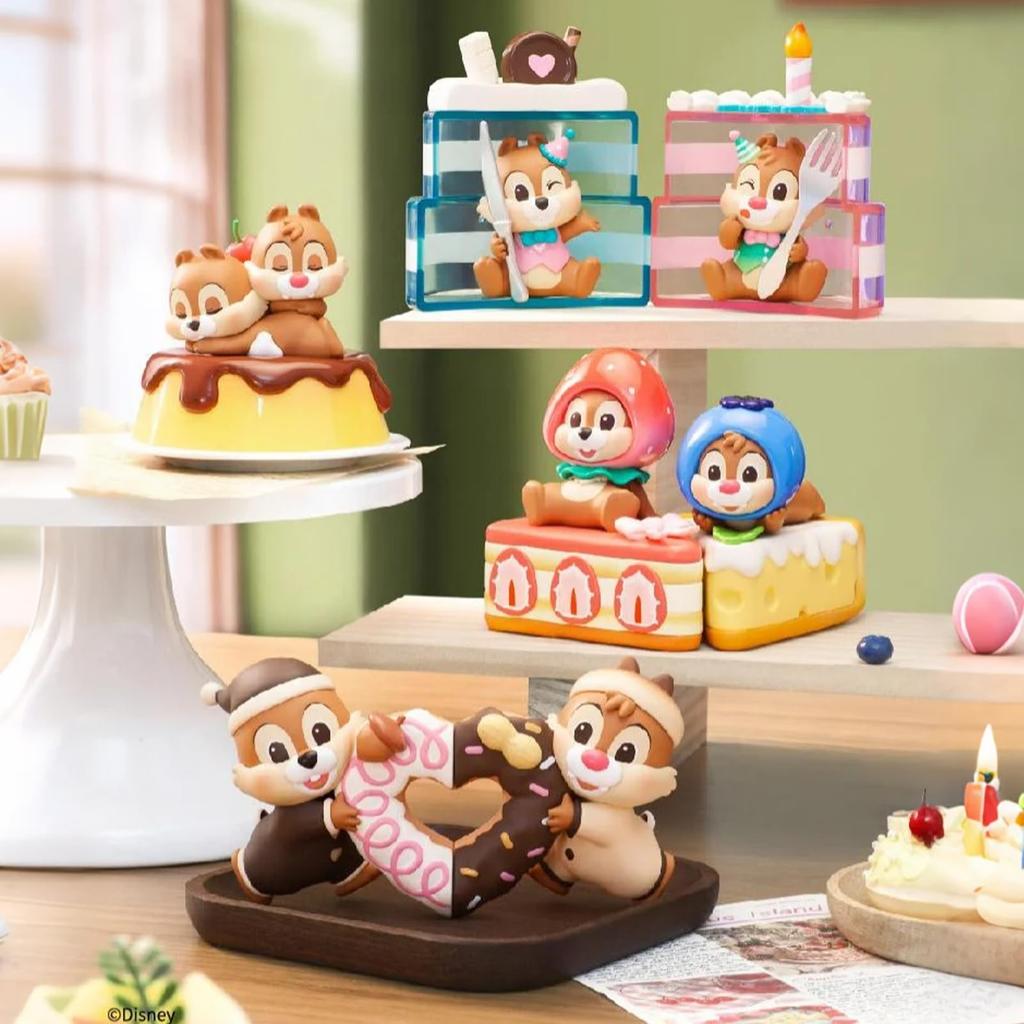 TOP TOY Disney Chip 'n' Dale Sweet Adventure Series [1 Piece] Gachapon Blind Box Figure Soft Vinyl PVC Premium Toy Birthday Gift Chip 'n' Dale