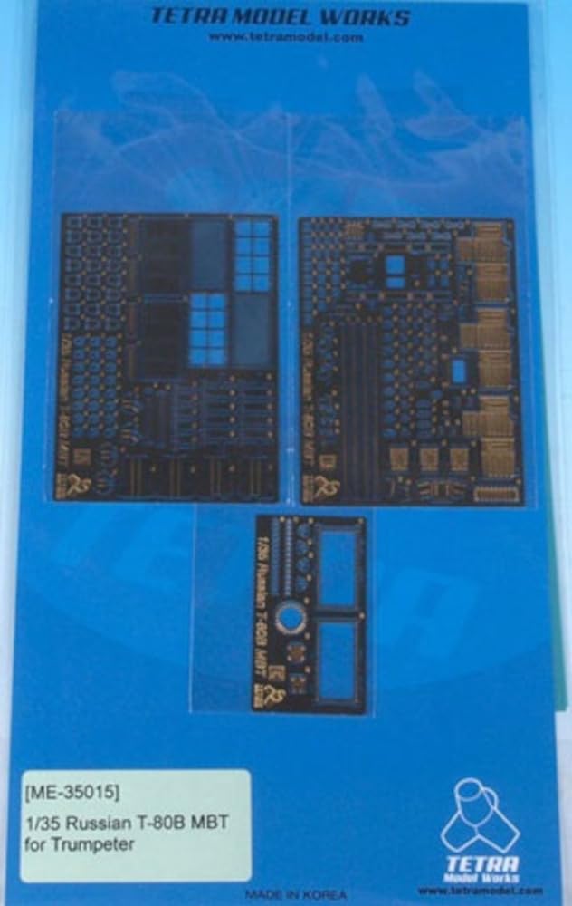 Tetra Model Scale ME Series Russian Tank Plastic Model Parts ME3515 1/35 T-80B (TR)