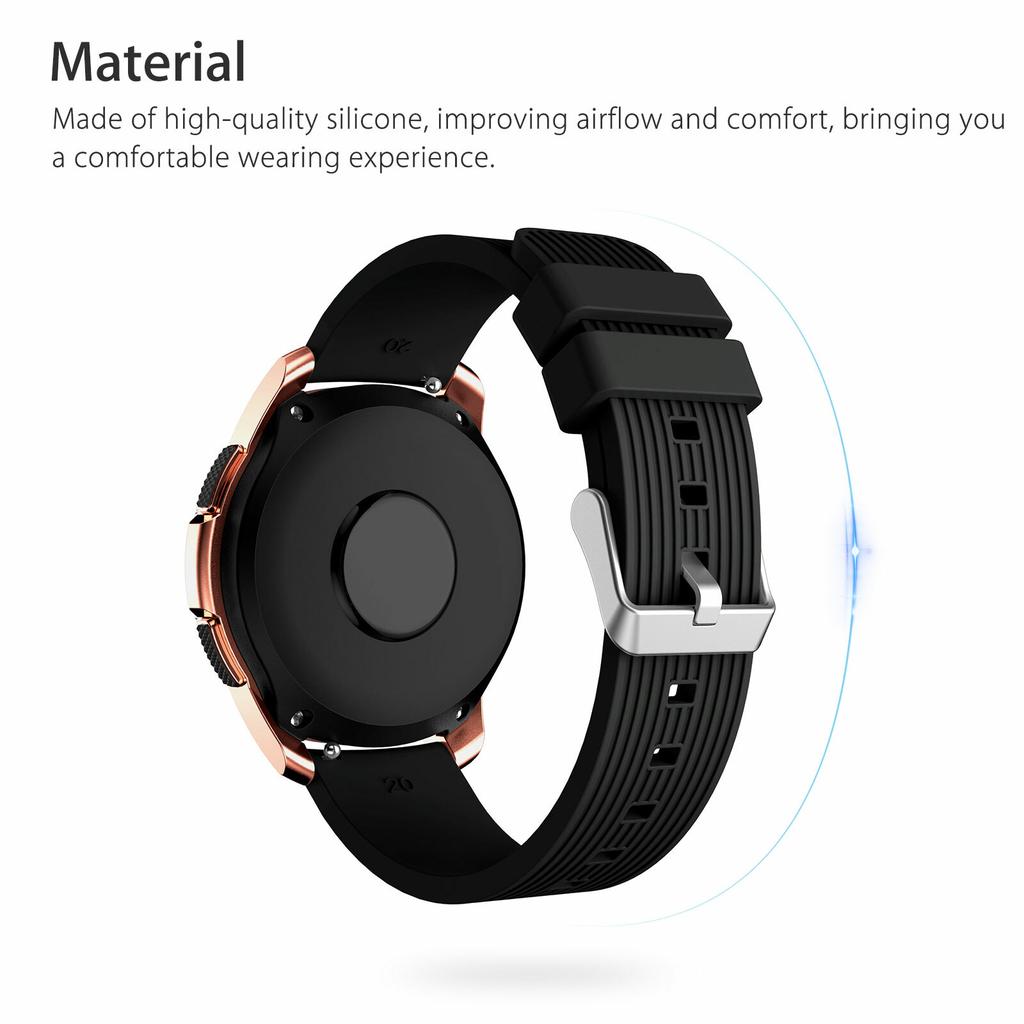 Řemínek pro Samsung Galaxy Watch 46mm SM-R800/SM-R805u Sportovní silikonový pásek