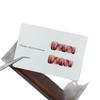 Xi Xiao Xi Yan Ling Cherry Cat Eye Wearable Nails - Gentle, Skin-Whitening, Pure Handmade.