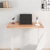 Vidaxl Tabletop, Light Brown, 80X50X(2-4)Cm, Light Oak Wood