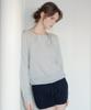 LETTERA Soft Curve Off-Shoulder Knit