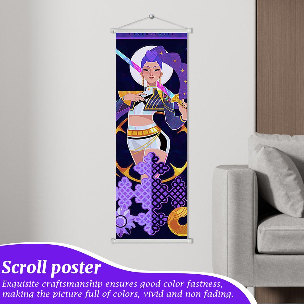 Hanging Scroll Poster Fabric Wall Art For Living Room, Bedroom, And Home Decoration
