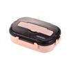 Leak-Proof Insulated Lunch Box Large Capacity Four Compartment Box Sealed Food Container  Kids Use