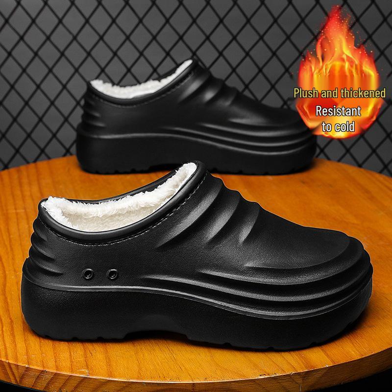 

Поварская обувь - Водонепроницаемая, Теплая, Нескользящая, Маслостойкая дождевая обувь для осени/зимы в ресторанах и отелях 39