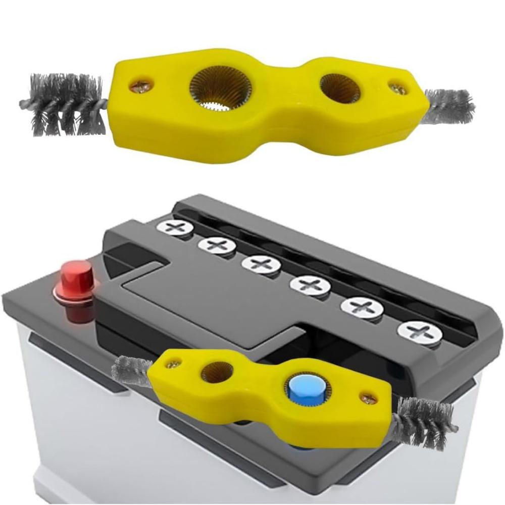 4 in 1 Car Battery Terminal Cleaner Car Battery Post Cleaner Anti-Rust Car Bat