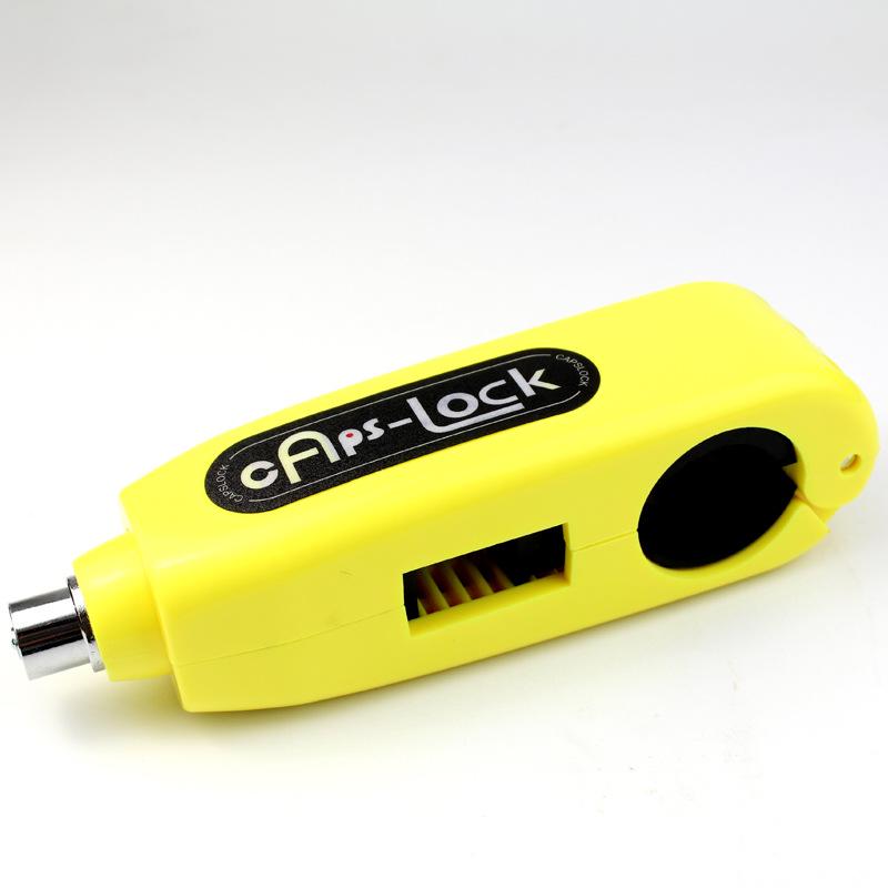 

Motorcycle Handlebar Anti-Theft Lock - Bullhorn Grip Caps Lock