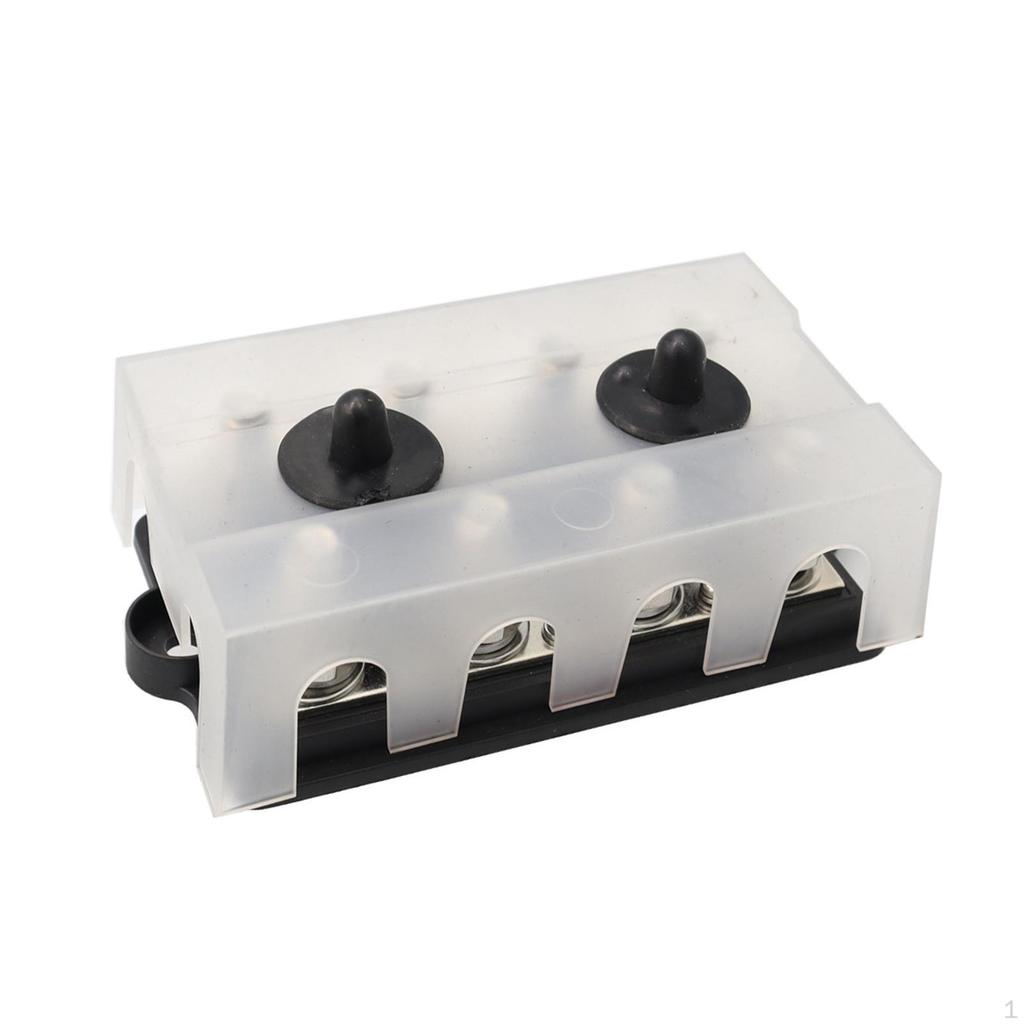 Heavy Duty Power Distribution Block Busbar with Protective Cover