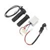 12V 250W Bike Controller Kit Twist Throttle Grip Ignition Switch Accurate Control Versatile Bike Part for Electric
