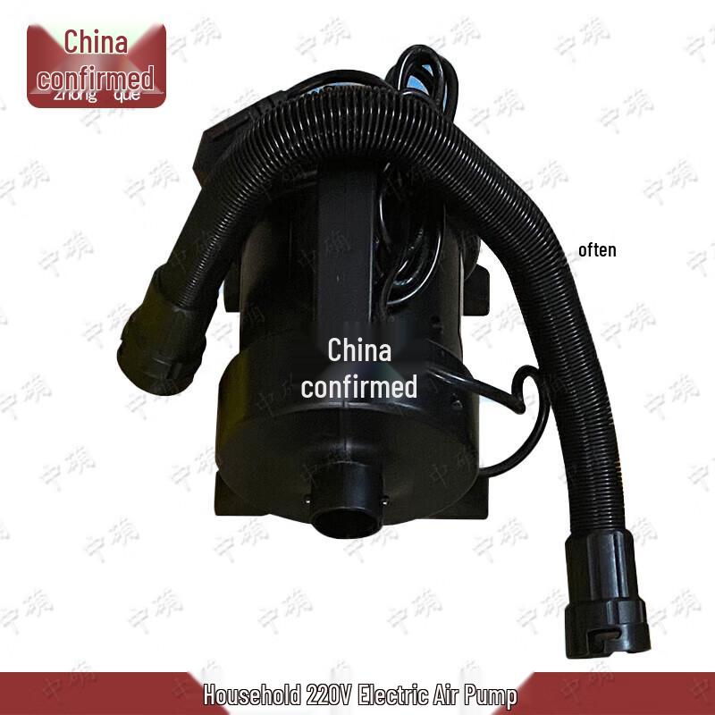 

Inflatable Boat Emergency Repair Kit with 220V Electric Air Pump