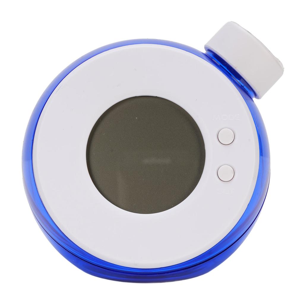 Water Powered LED Digital Alarm Clock Quiet Water Energy Clock Eco Conscious Clock For Nightstand Bedroom Office Living Room