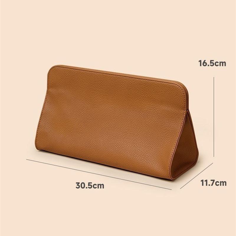 Heat-Resistant Hair Dryer Curling Iron Organizer Bag Multifunctional Travel PU Leater Hair Tools Storage with Magnetic Closure